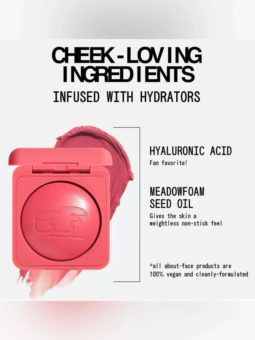 about-face Cheek Freak Blush Balm